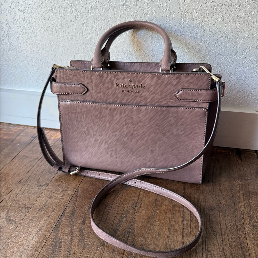 Kate Spade Satchel with Structured Design